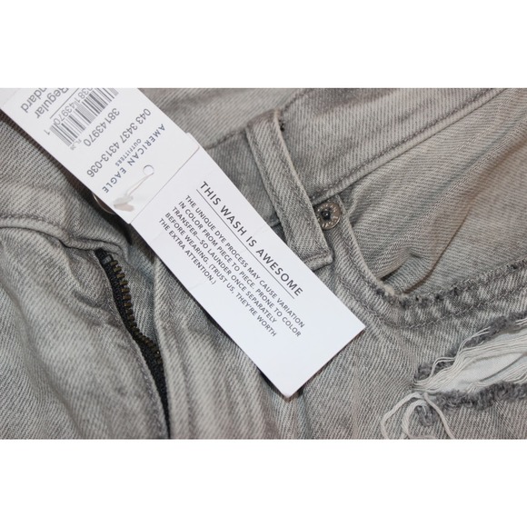 American Eagle Womens Highest Rise 90s Boyfriend Jean Gray NWT 4 Regular - Picture 10 of 12